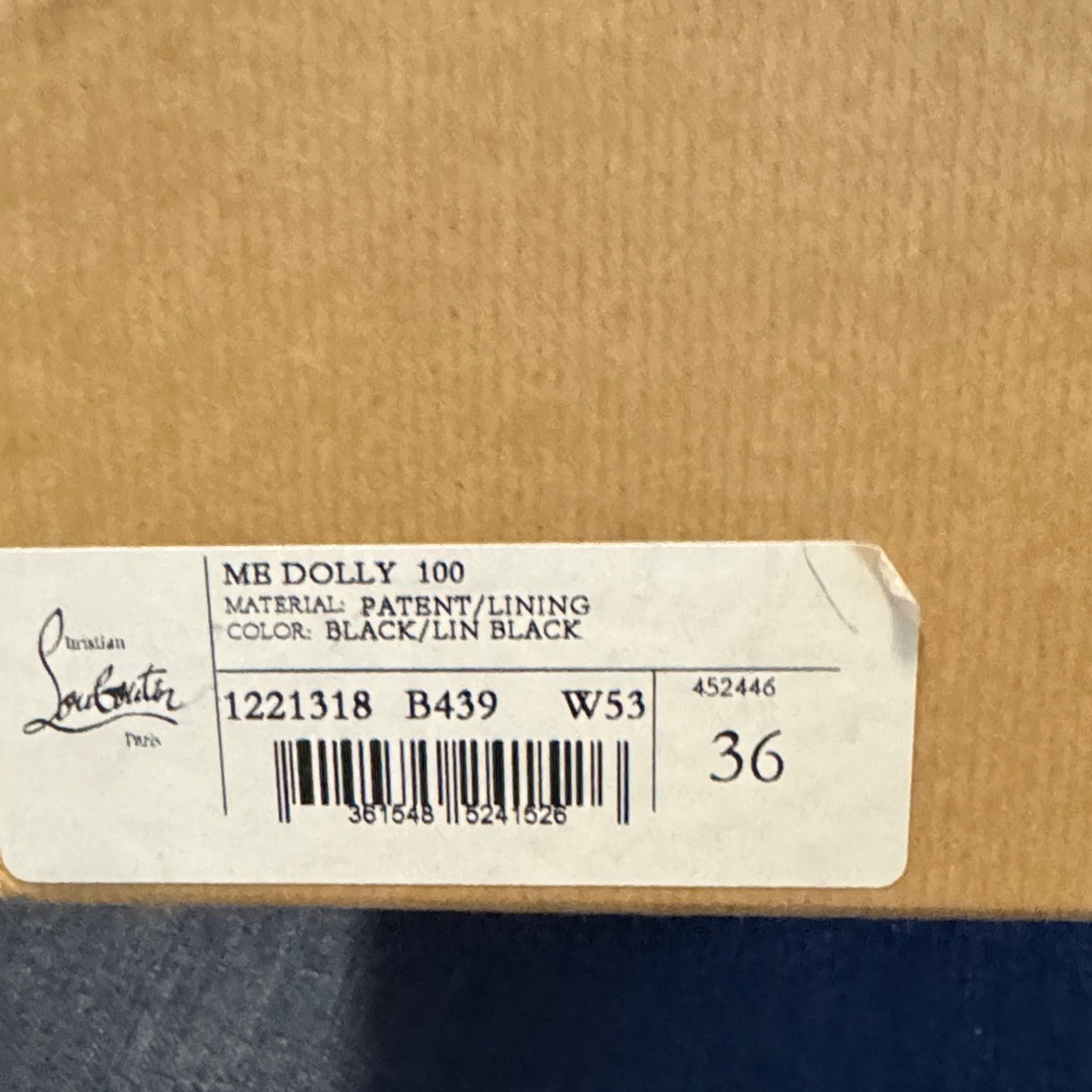 Christian Louboutin MB Dolly 100 - Black